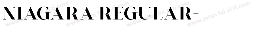 Niagara Regular字体转换